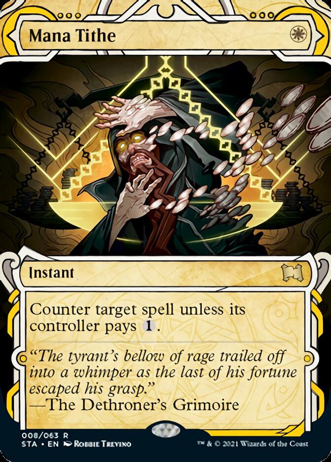 Mana Tithe (Foil Etched) [Strixhaven: School of Mages Mystical Archive] | L.A. Mood Comics and Games