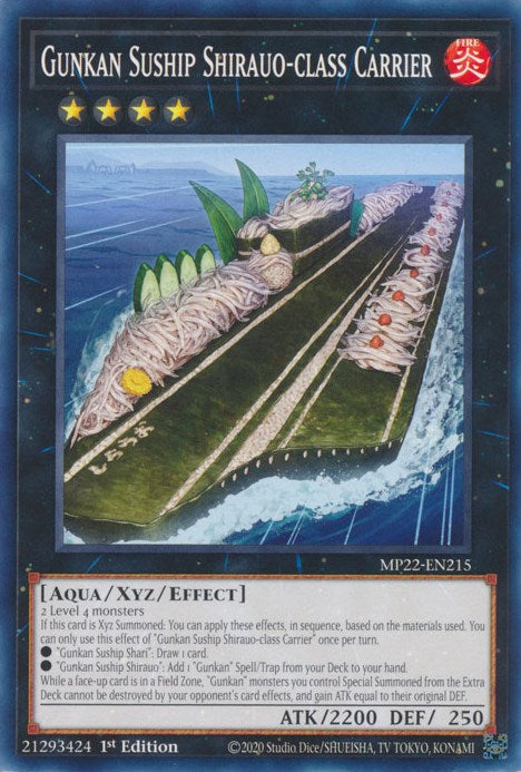 Gunkan Suship Shirauo-class Carrier [MP22-EN215] Common | L.A. Mood Comics and Games