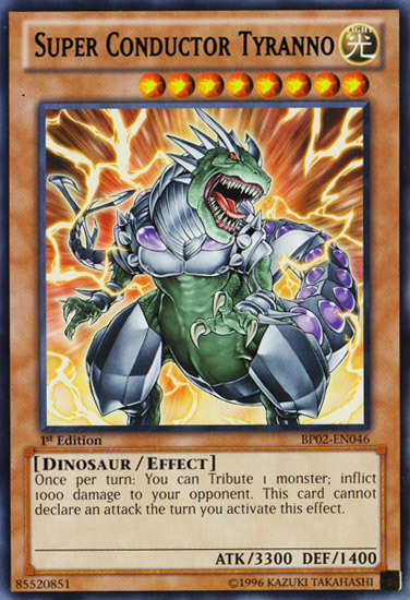 Super Conductor Tyranno [BP02-EN046] Mosaic Rare | L.A. Mood Comics and Games