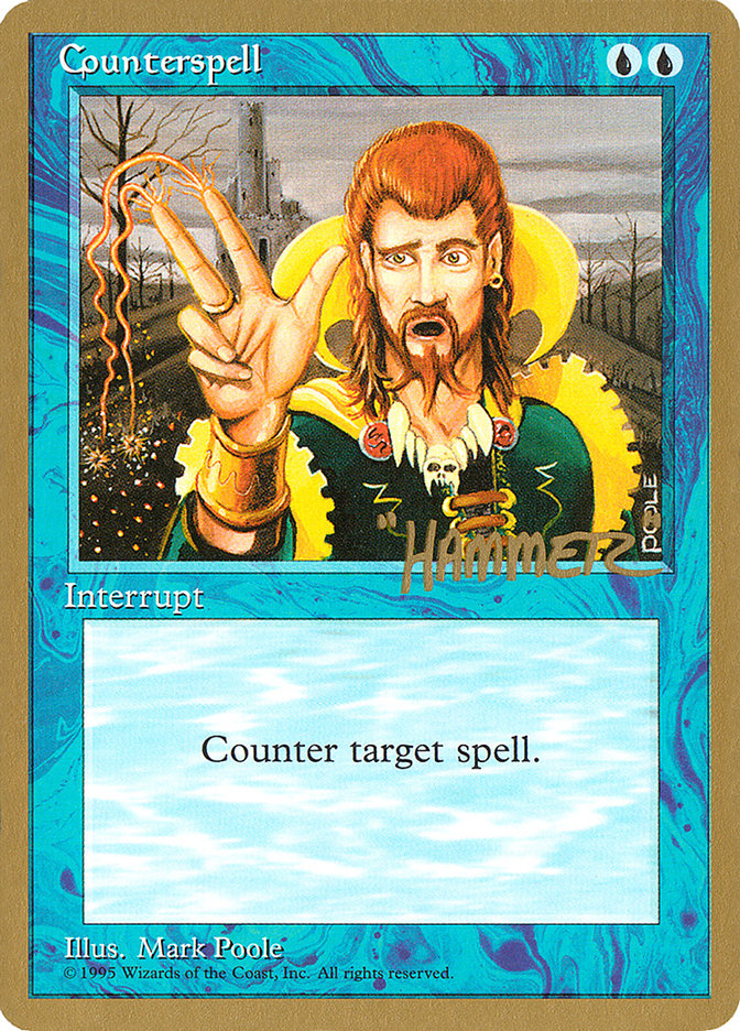 Counterspell (Shawn "Hammer" Regnier) [Pro Tour Collector Set] | L.A. Mood Comics and Games