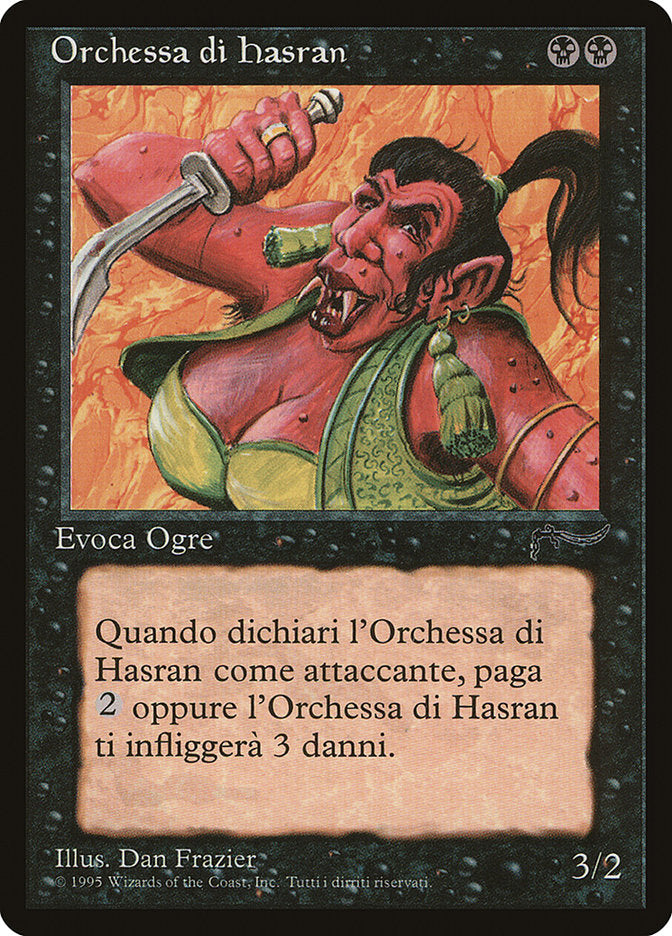 Hasran Ogress (Italian) - "Orchessa di hasran" [Rinascimento] | L.A. Mood Comics and Games
