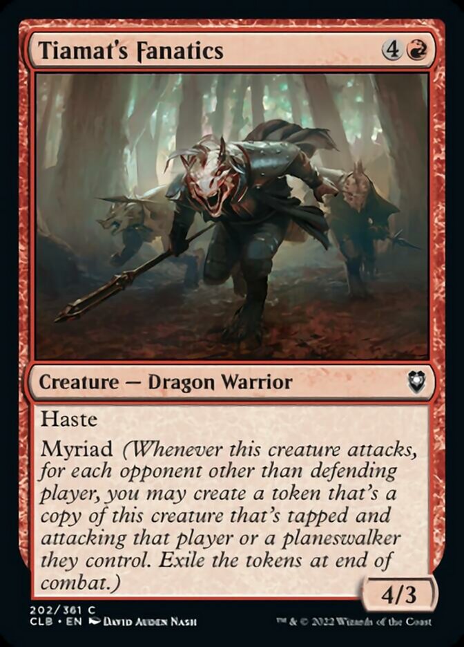 Tiamat's Fanatics [Commander Legends: Battle for Baldur's Gate] | L.A. Mood Comics and Games
