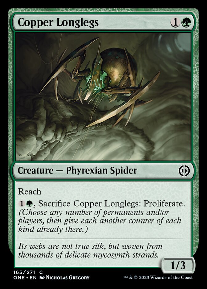 Copper Longlegs [Phyrexia: All Will Be One] | L.A. Mood Comics and Games