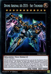 Divine Arsenal AA-ZEUS - Sky Thunder [PHRA-EN045] Secret Rare | L.A. Mood Comics and Games