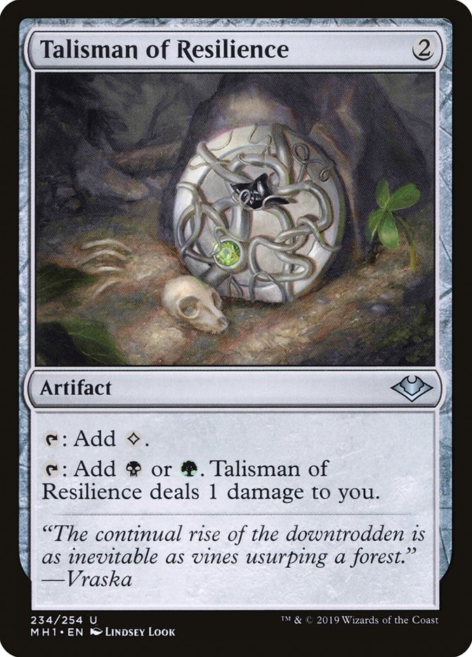 Talisman of Resilience [Modern Horizons] | L.A. Mood Comics and Games