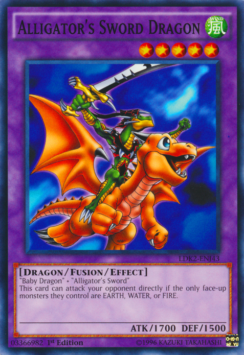 Alligator's Sword Dragon [LDK2-ENJ43] Common | L.A. Mood Comics and Games