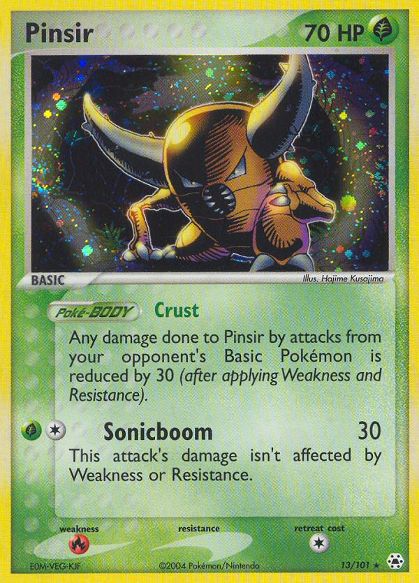 Pinsir (13/101) [EX: Hidden Legends] | L.A. Mood Comics and Games