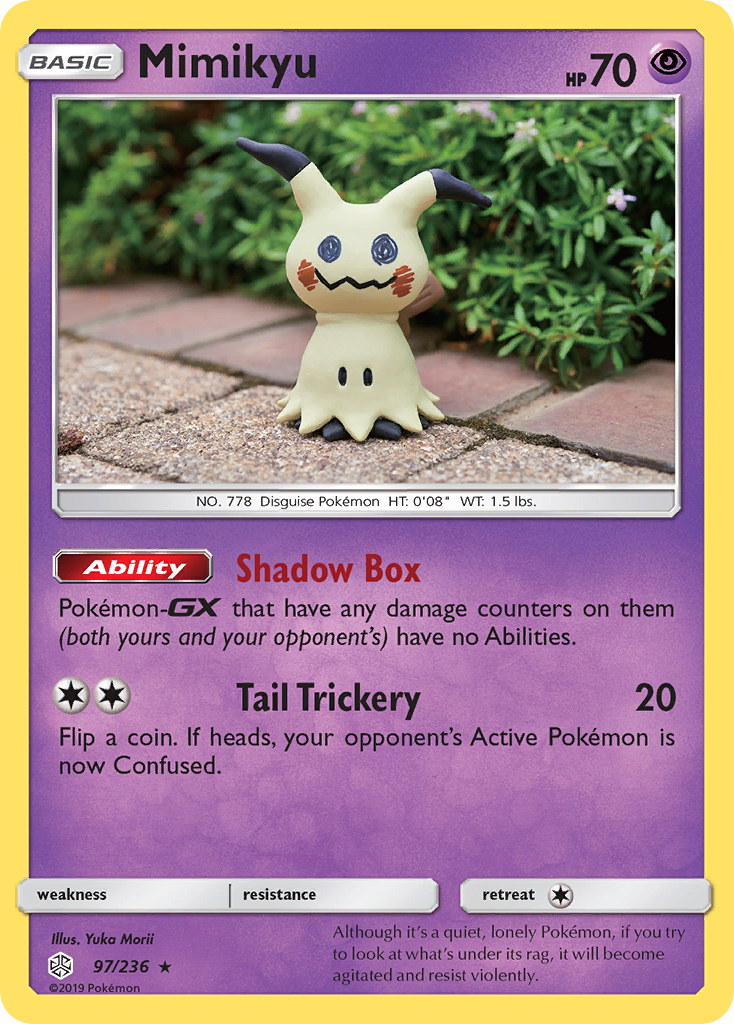 Mimikyu (97/236) [Sun & Moon: Cosmic Eclipse] | L.A. Mood Comics and Games