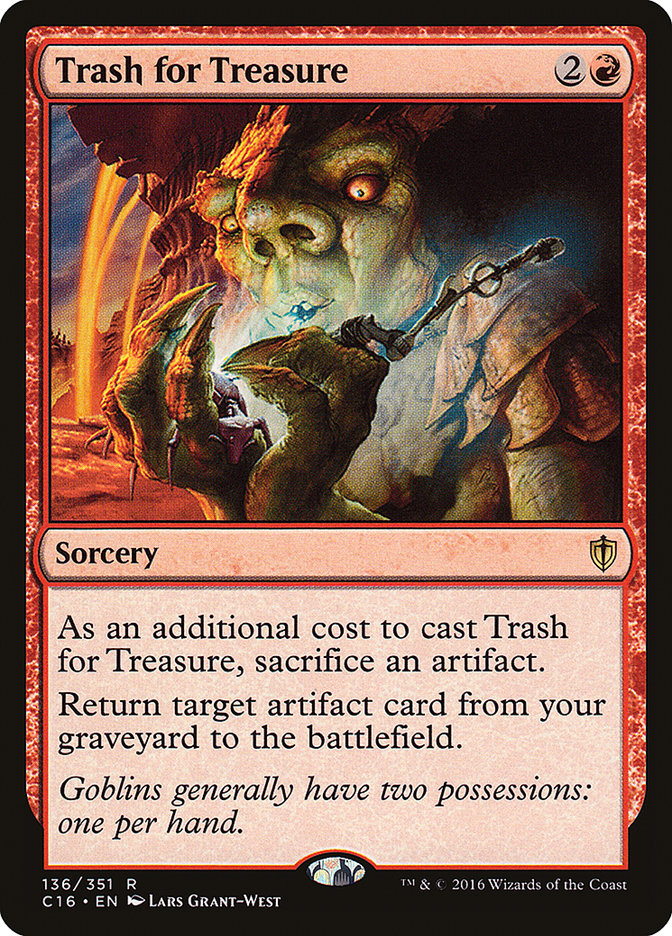 Trash for Treasure [Commander 2016] | L.A. Mood Comics and Games