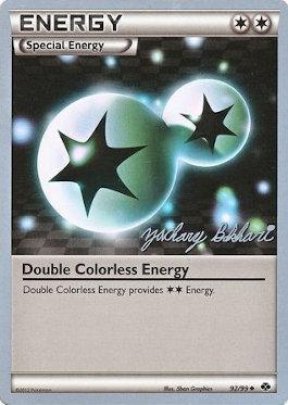 Double Colorless Energy (92/99) (CMT - Zachary Bokhari) [World Championships 2012] | L.A. Mood Comics and Games