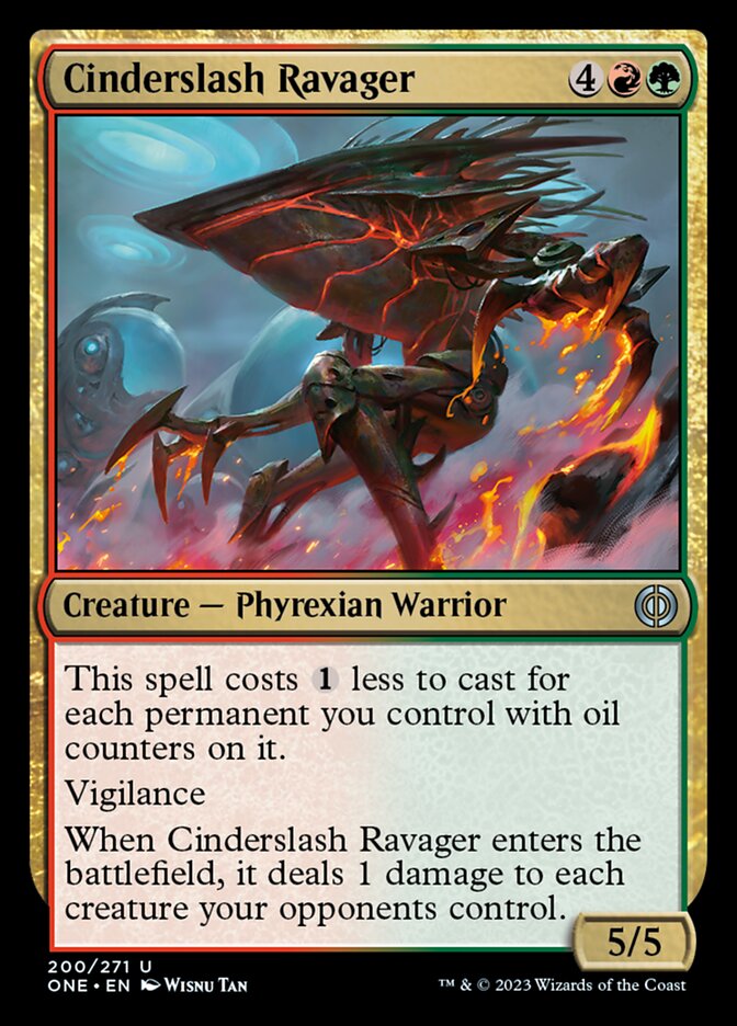 Cinderslash Ravager [Phyrexia: All Will Be One] | L.A. Mood Comics and Games