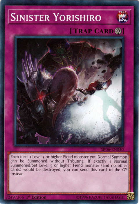 Sinister Yorishiro [SR06-EN040] Common | L.A. Mood Comics and Games