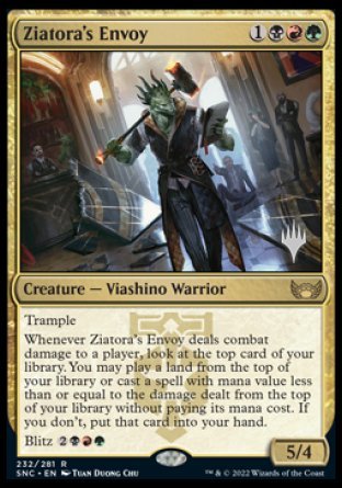 Ziatora's Envoy (Promo Pack) [Streets of New Capenna Promos] | L.A. Mood Comics and Games