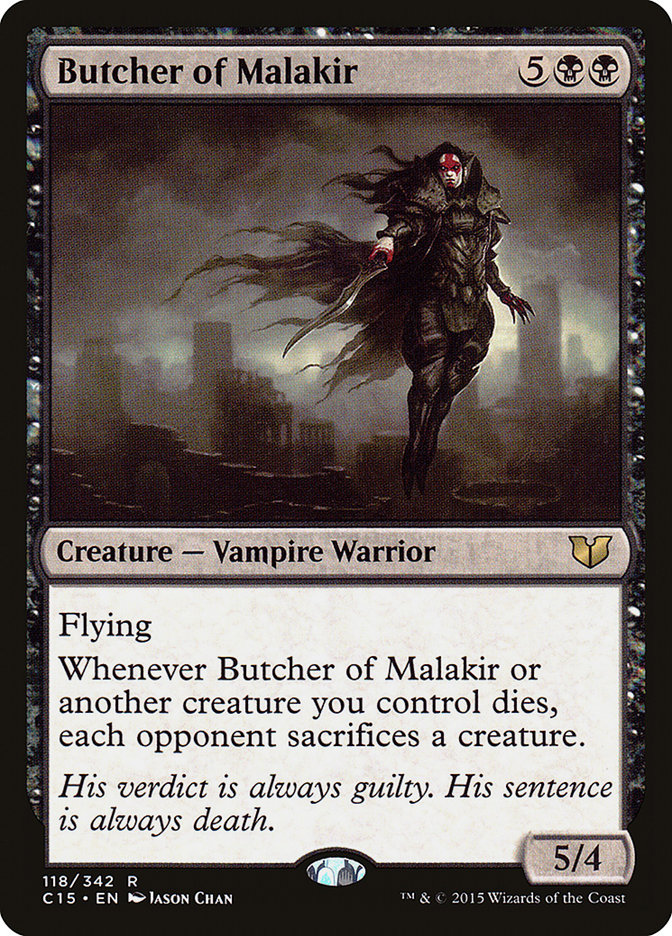 Butcher of Malakir [Commander 2015] | L.A. Mood Comics and Games