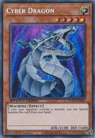 Cyber Dragon [SGX1-ENG01] Secret Rare | L.A. Mood Comics and Games