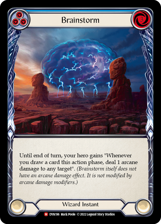 Brainstorm [DYN196] (Dynasty)  Rainbow Foil | L.A. Mood Comics and Games