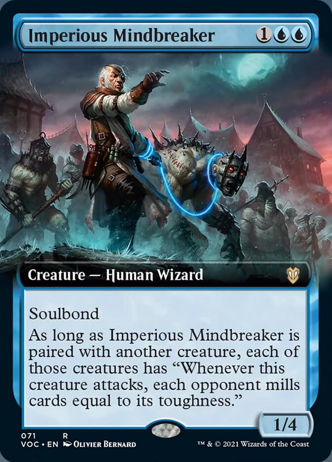 Imperious Mindbreaker (Extended Art) [Innistrad: Crimson Vow Commander] | L.A. Mood Comics and Games