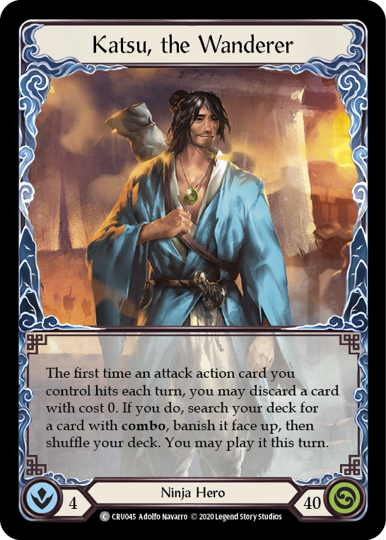 Katsu, the Wanderer [CRU045] (Crucible of War)  1st Edition Normal | L.A. Mood Comics and Games