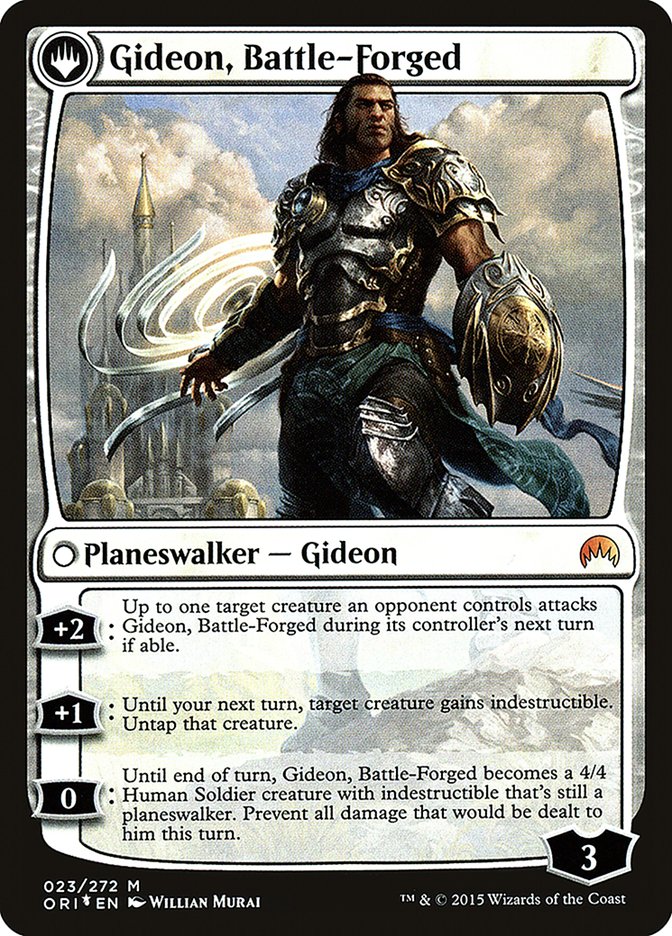 Kytheon, Hero of Akros // Gideon, Battle-Forged [Magic Origins Prerelease Promos] | L.A. Mood Comics and Games