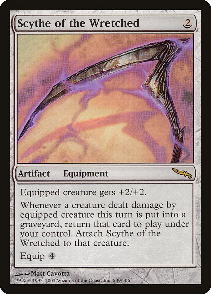 Scythe of the Wretched [Mirrodin] | L.A. Mood Comics and Games