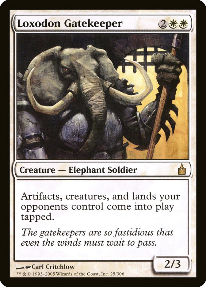 Loxodon Gatekeeper [Ravnica: City of Guilds] | L.A. Mood Comics and Games