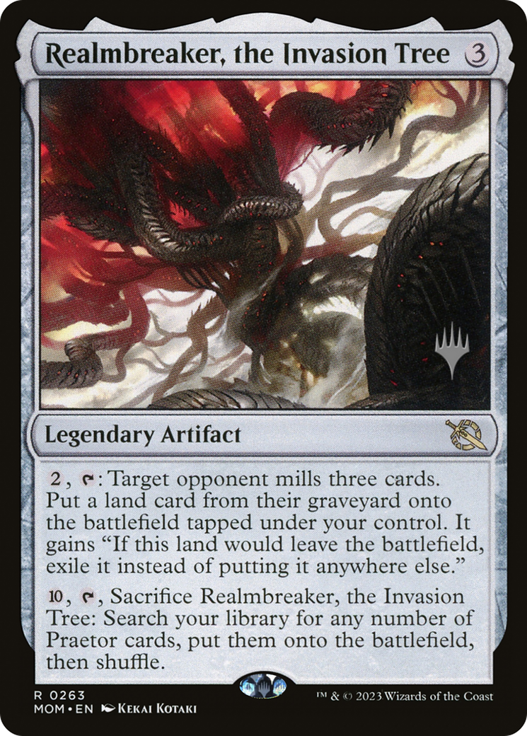 Realmbreaker, the Invasion Tree (Promo Pack) [March of the Machine Promos] | L.A. Mood Comics and Games