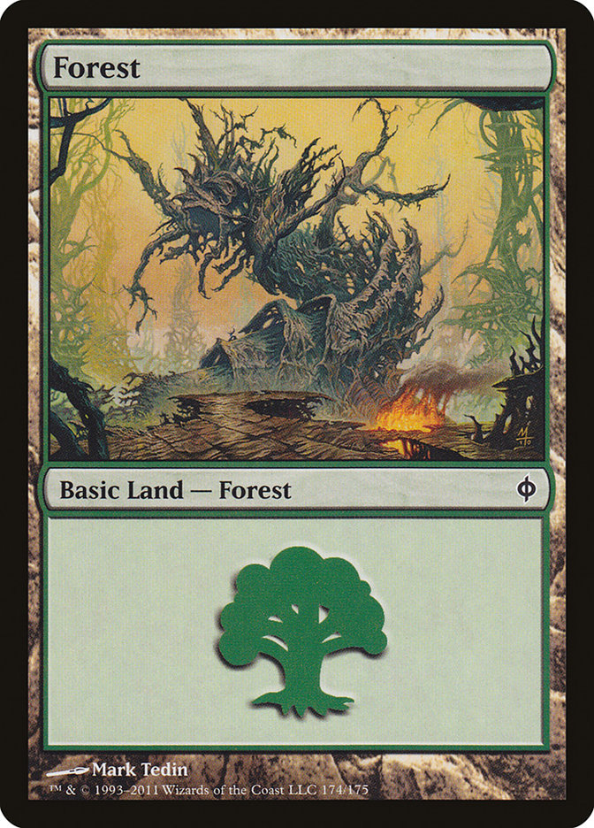 Forest (174) [New Phyrexia] | L.A. Mood Comics and Games