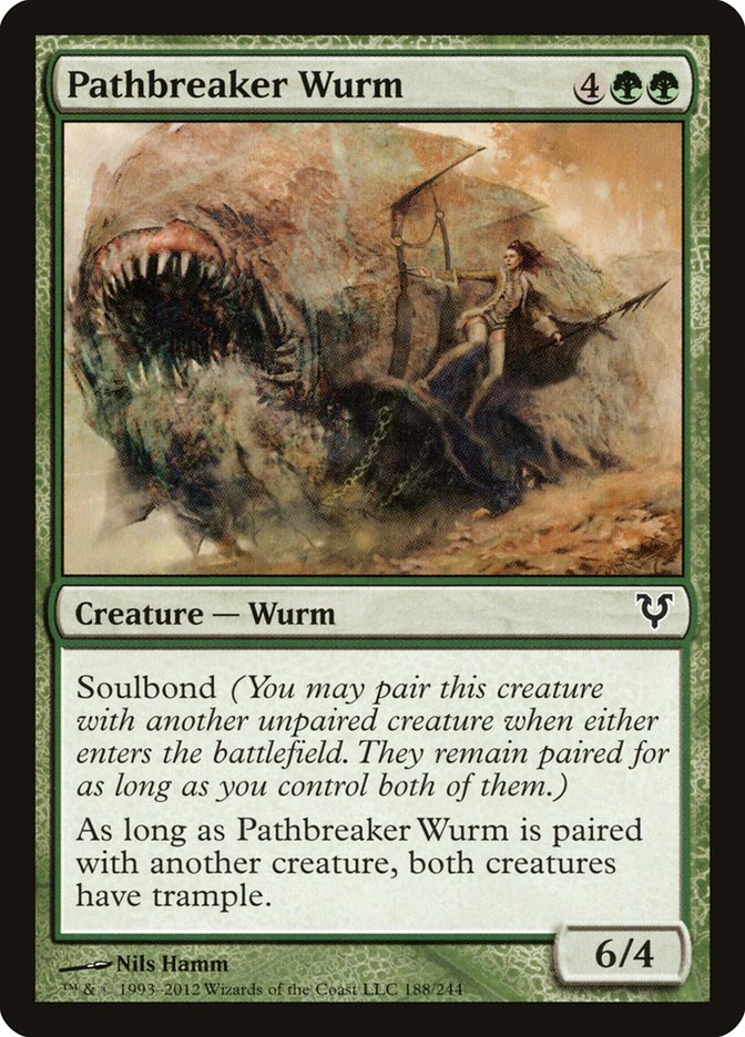 Pathbreaker Wurm [Avacyn Restored] | L.A. Mood Comics and Games