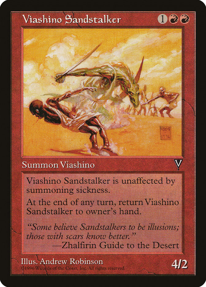 Viashino Sandstalker [Visions] | L.A. Mood Comics and Games