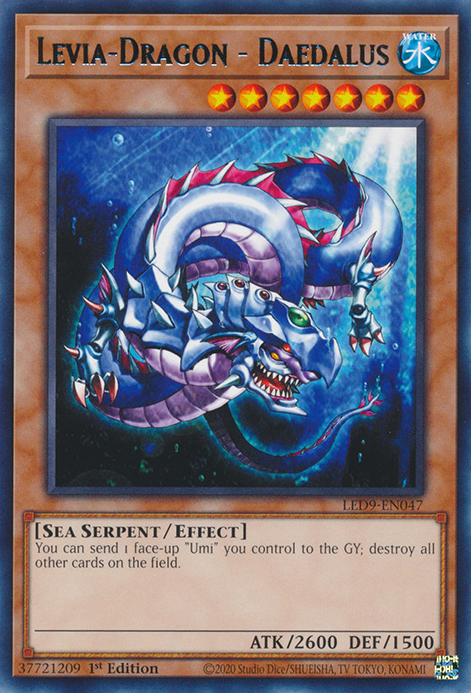 Levia-Dragon - Daedalus [LED9-EN047] Rare | L.A. Mood Comics and Games