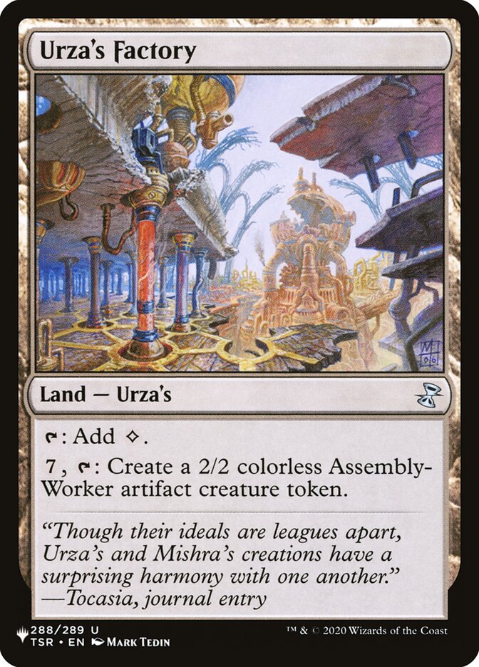 Urza's Factory [The List] | L.A. Mood Comics and Games