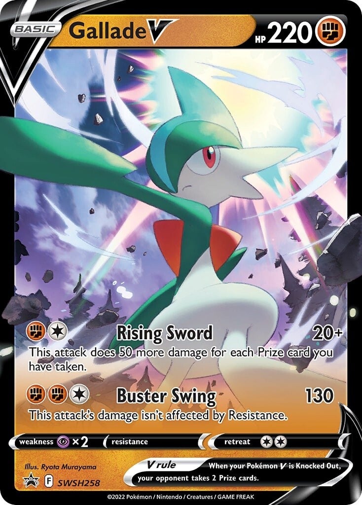 Gallade V (SWSH258) [Sword & Shield: Black Star Promos] | L.A. Mood Comics and Games