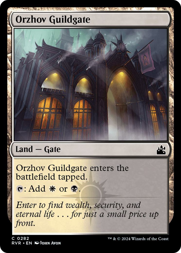 Orzhov Guildgate [Ravnica Remastered] | L.A. Mood Comics and Games