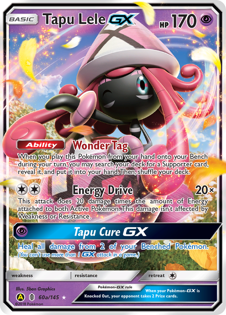 Tapu Lele GX (60a/145) [Alternate Art Promos] | L.A. Mood Comics and Games