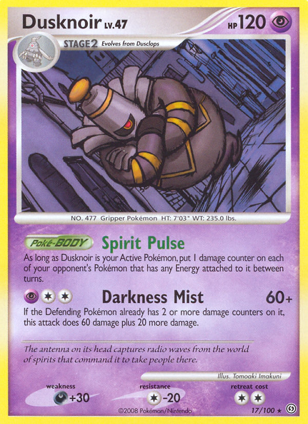 Dusknoir (17/100) [Diamond & Pearl: Stormfront] | L.A. Mood Comics and Games