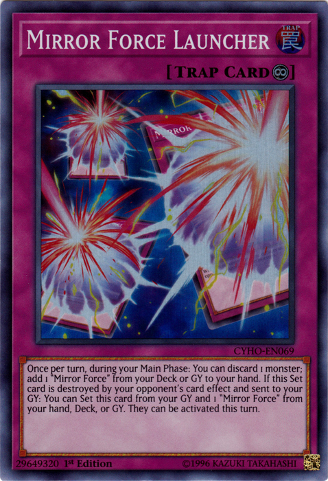 Mirror Force Launcher [CYHO-EN069] Super Rare | L.A. Mood Comics and Games