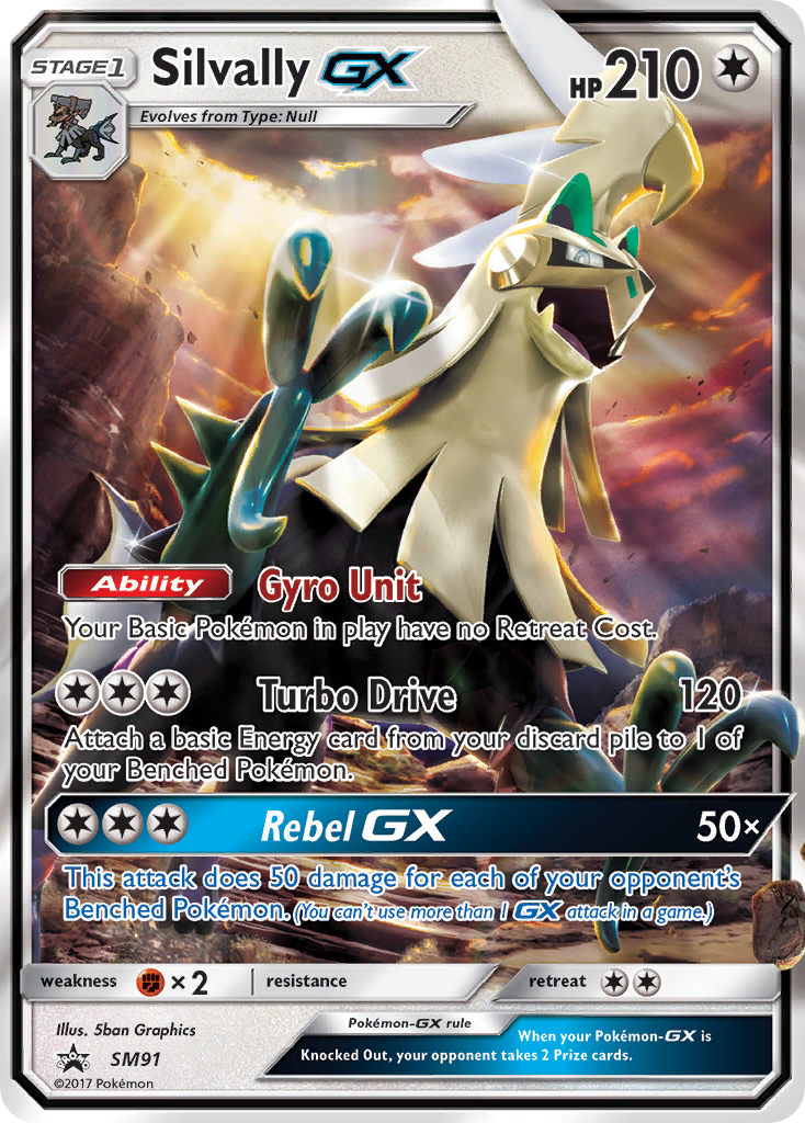 Silvally GX (SM91) [Sun & Moon: Black Star Promos] | L.A. Mood Comics and Games
