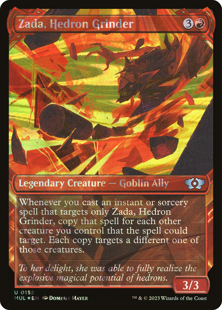 Zada, Hedron Grinder (Halo Foil) [Multiverse Legends] | L.A. Mood Comics and Games