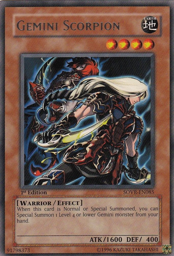 Gemini Scorpion [SOVR-EN085] Rare | L.A. Mood Comics and Games