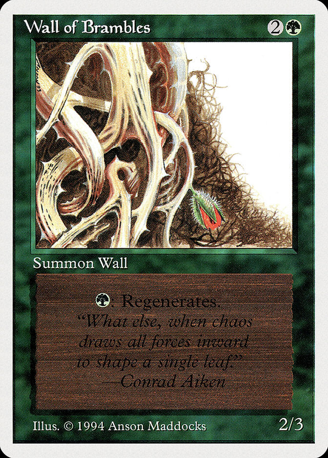 Wall of Brambles [Summer Magic / Edgar] | L.A. Mood Comics and Games