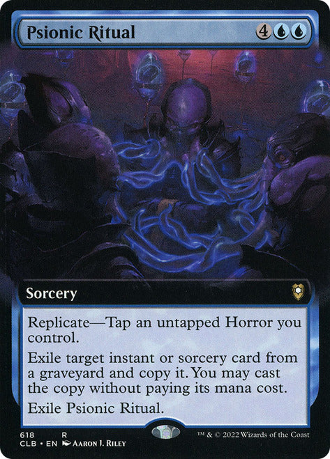 Psionic Ritual (Extended Art) [Commander Legends: Battle for Baldur's Gate] | L.A. Mood Comics and Games