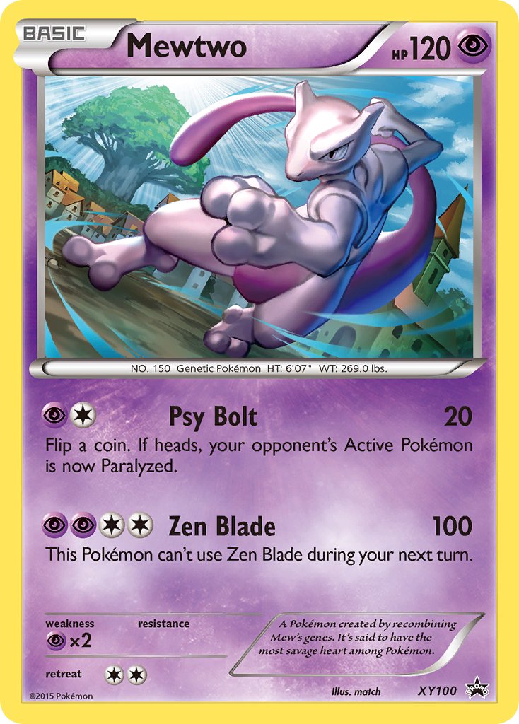 Mewtwo (XY100) [XY: Black Star Promos] | L.A. Mood Comics and Games