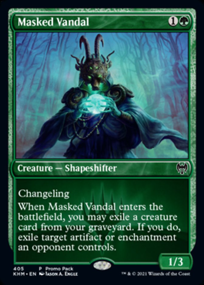 Masked Vandal (Promo Pack) [Kaldheim Promos] | L.A. Mood Comics and Games