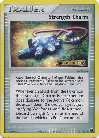 Strength Charm (81/101) (Stamped) [EX: Dragon Frontiers] | L.A. Mood Comics and Games