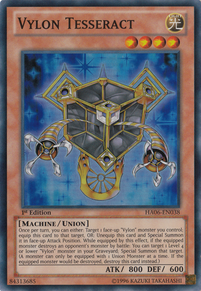 Vylon Tesseract [HA06-EN038] Super Rare | L.A. Mood Comics and Games