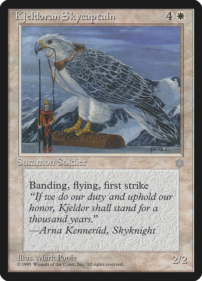 Kjeldoran Skycaptain [Ice Age] | L.A. Mood Comics and Games