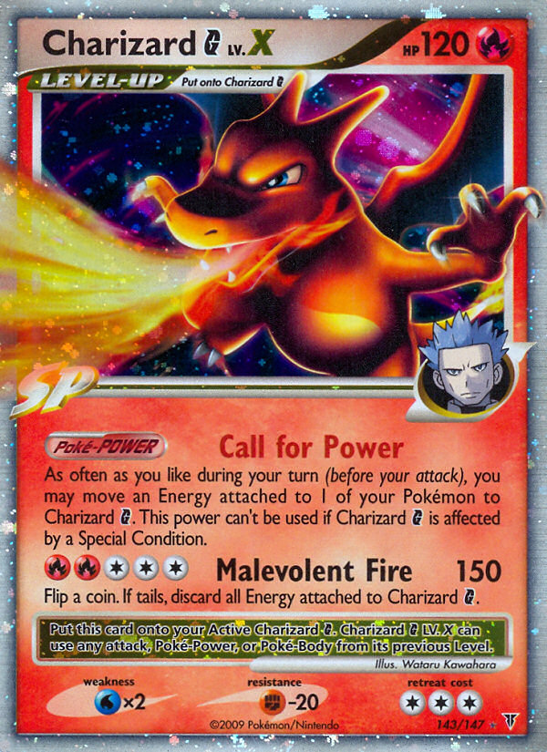 Charizard G LV.X (143/147) [Platinum: Supreme Victors] | L.A. Mood Comics and Games