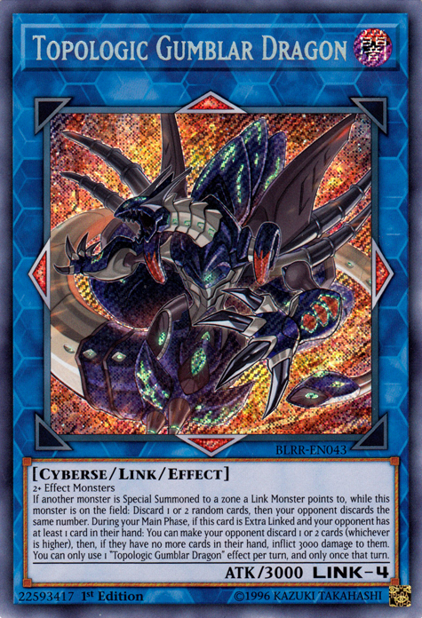 Topologic Gumblar Dragon [BLRR-EN043] Secret Rare | L.A. Mood Comics and Games