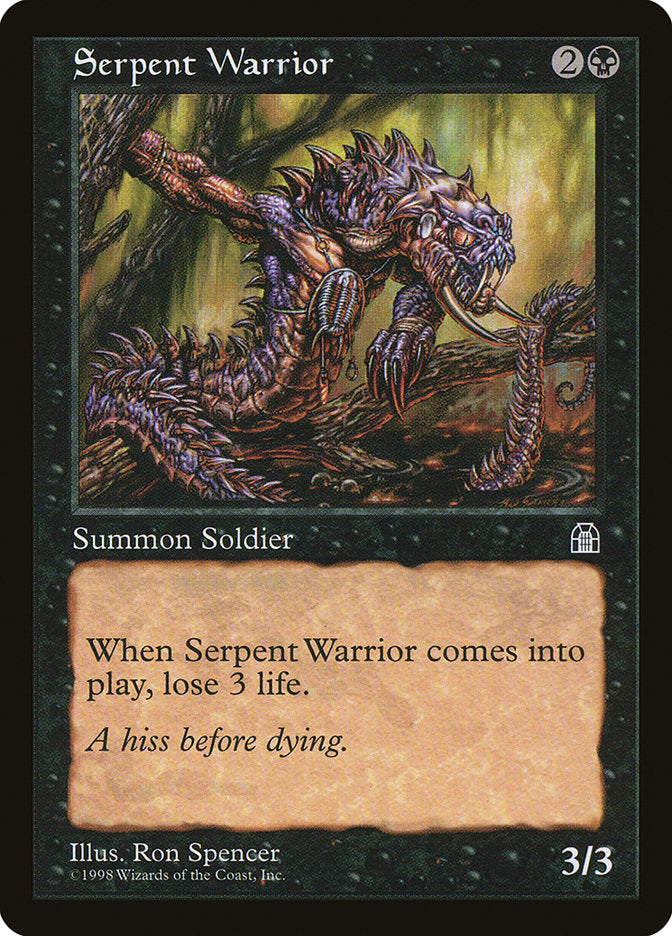 Serpent Warrior [Stronghold] | L.A. Mood Comics and Games