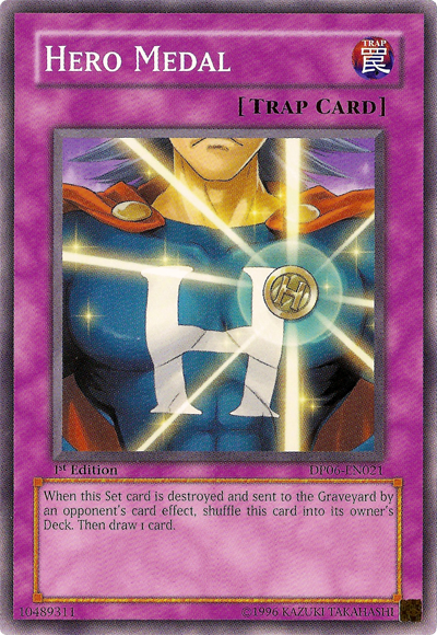 Hero Medal [DP06-EN021] Common | L.A. Mood Comics and Games